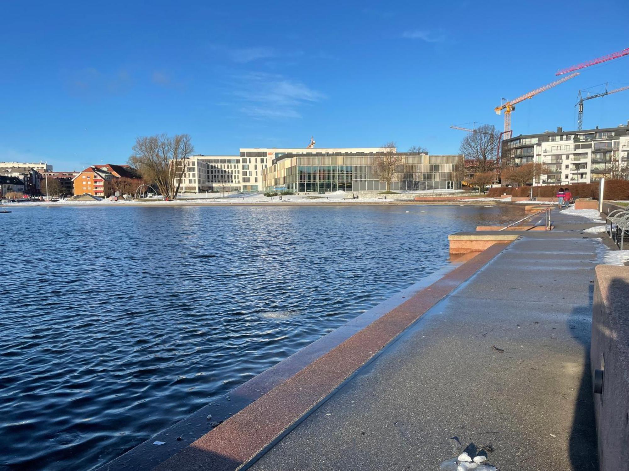 Апартаменты Kristiansand, Bystranda 59M2, 2 Soverom, 6 Senger Экстерьер фото
